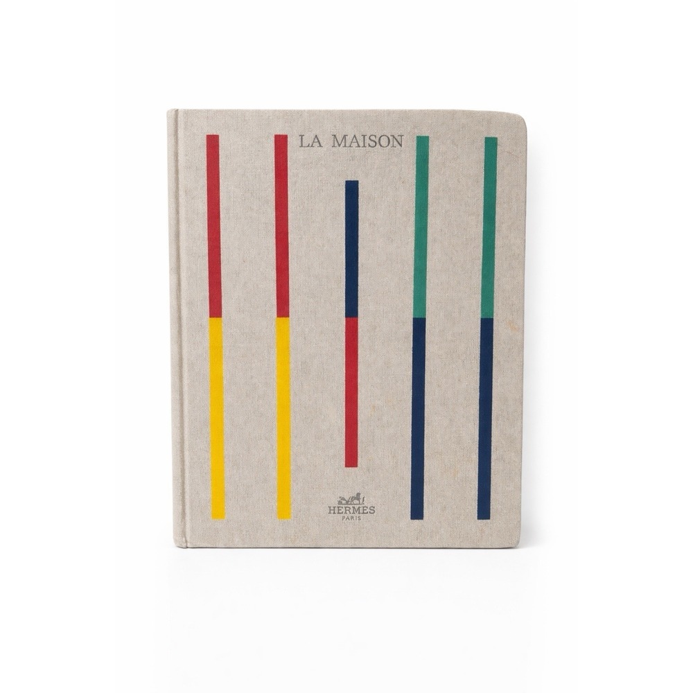 Hermès La Maison Paris Hardcover Coffee Table Book Fashion Design Linen